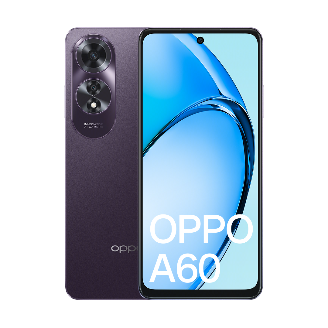 OPPO A60 4G Midnight Purple With Free OPPO Fast Charging Adaptor (AU Stock, 8+256, Dual Sim Unlocked)