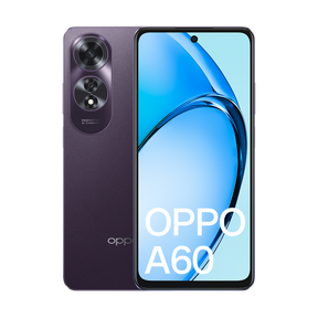 OPPO A60 4G - Midnight Purple, 6.67", HD+, 8GB/256GB, 50MP/8MP, Dual SIM, 5000mAh, 2YR