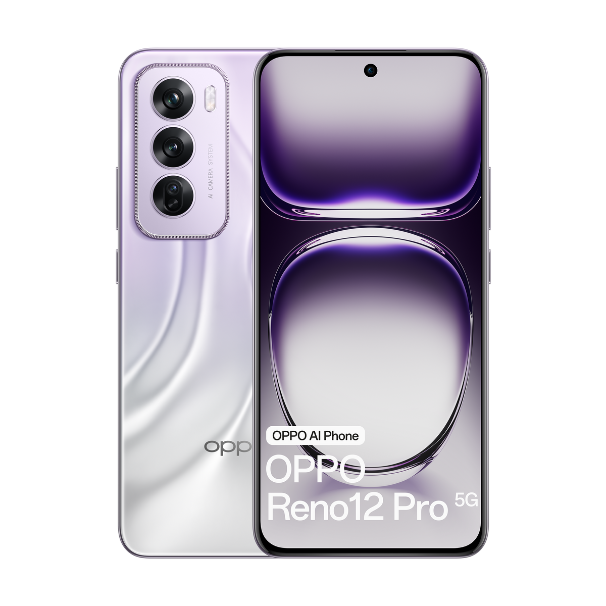 OPPO Reno12 Pro 5G Nebula Silver (12GB+512GB, AI Portrait Expert, AI Link Boost)