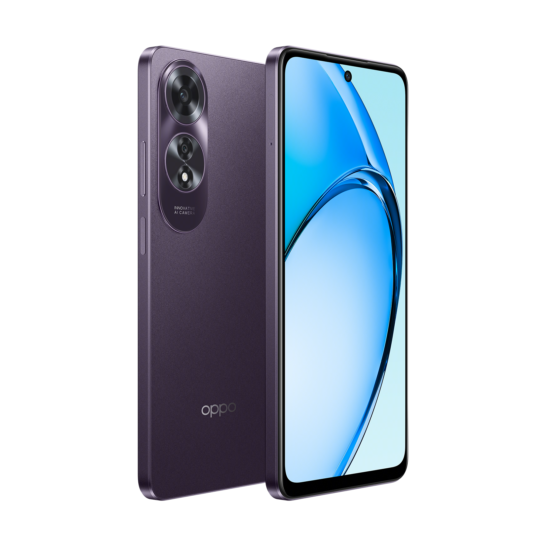 OPPO A60 4G - Midnight Purple, 6.67", HD+, 8GB/256GB, 50MP/8MP, Dual SIM, 5000mAh, 2YR