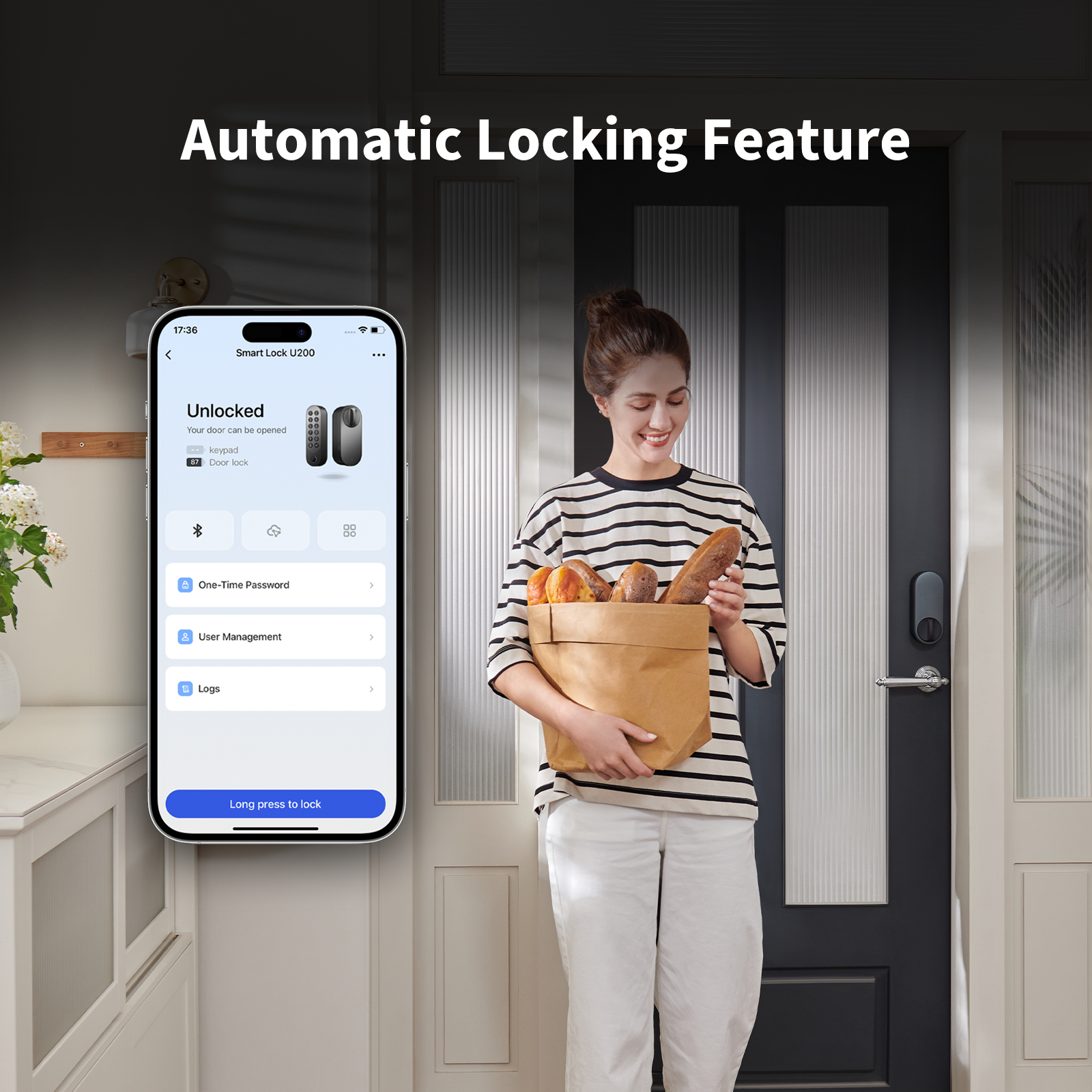 Aqara Smart Lock U200 Kit (Silver)