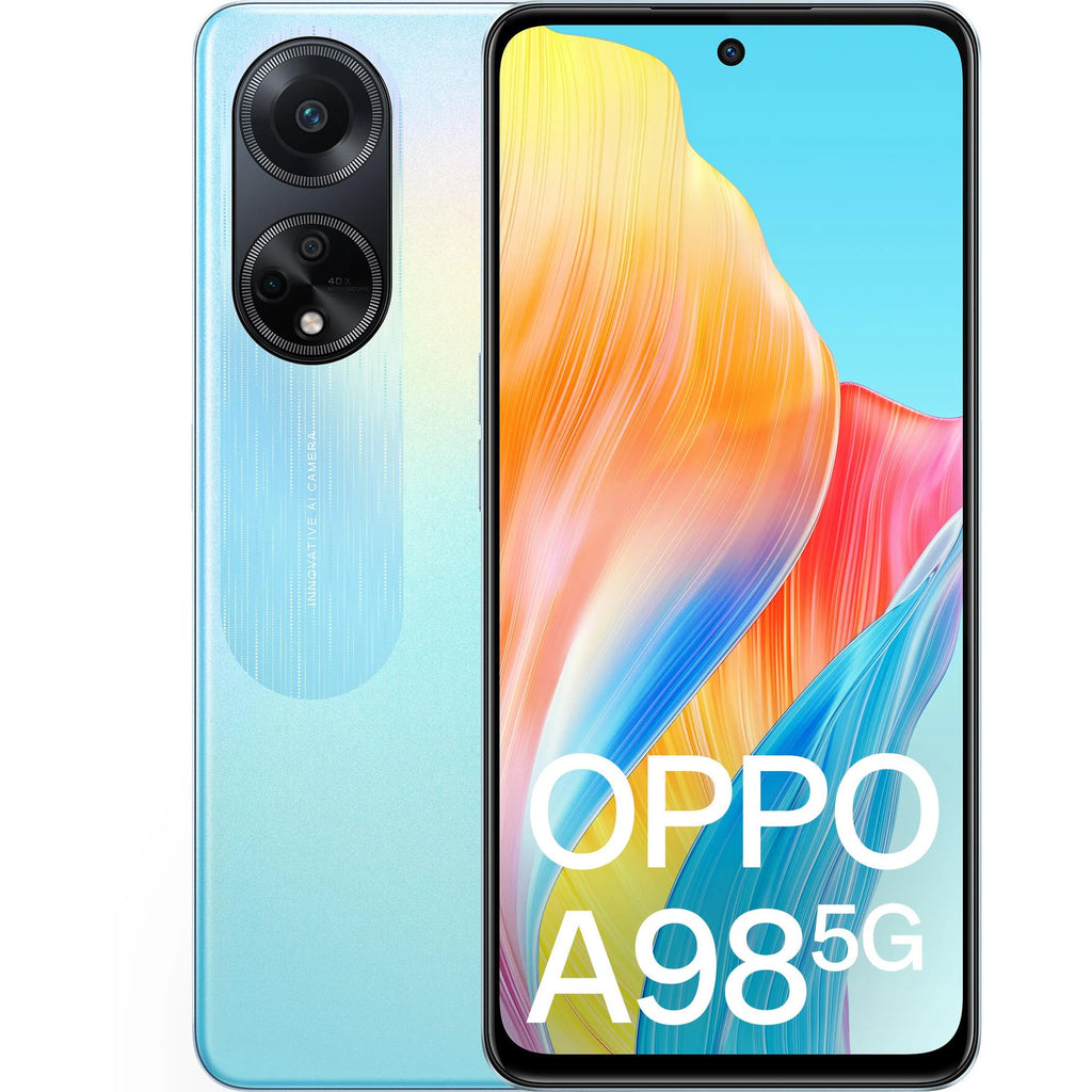 Buy Oppo A98 5G Smartphone 8GB 256GB Dreamy Blue Online in UAE