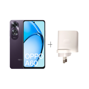 OPPO A60 4G - Midnight Purple, 6.67", HD+, 8GB/256GB, 50MP/8MP, Dual SIM, 5000mAh, 2YR