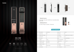 Kaadas K9-5W WiFi Version Copper