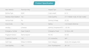 Kaadas K9-5W WiFi Version Copper